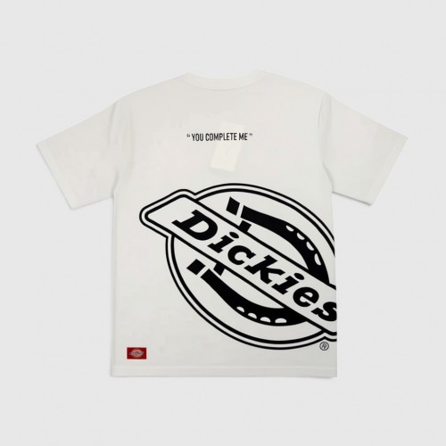 Dickies Λευκό T-Shirt με Μεγάλο Logo Print / Pre-Owned